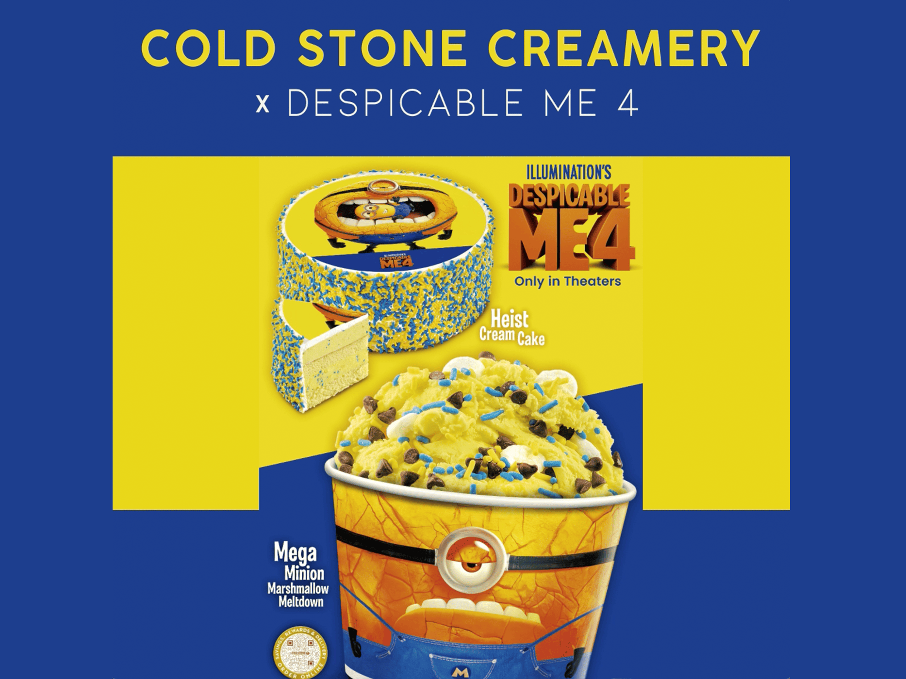 Cold Stone x Despicable Me cover v2