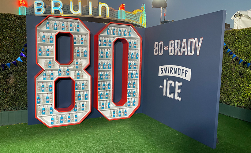 Smirnoff x 80 For Brady with Product Placement