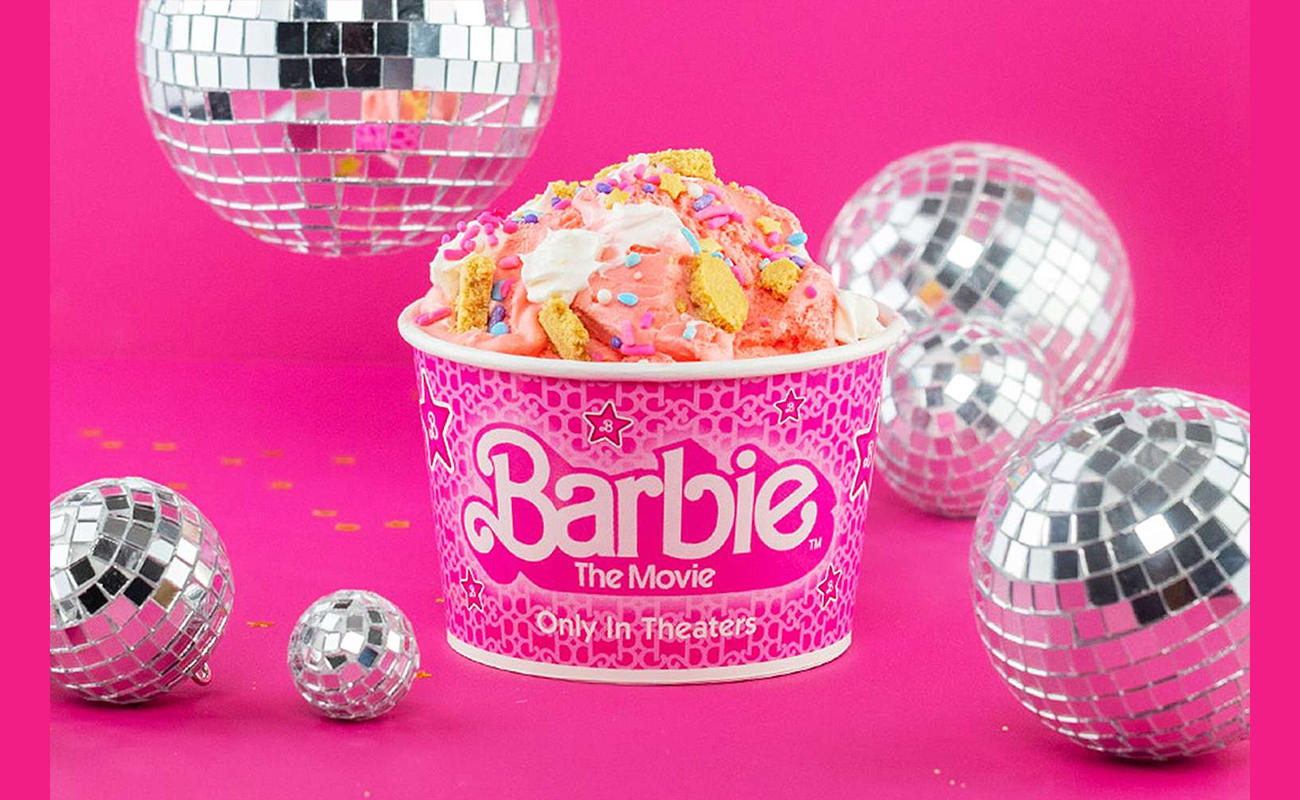Cold Stone & Pinkberry x Barbie with product placement