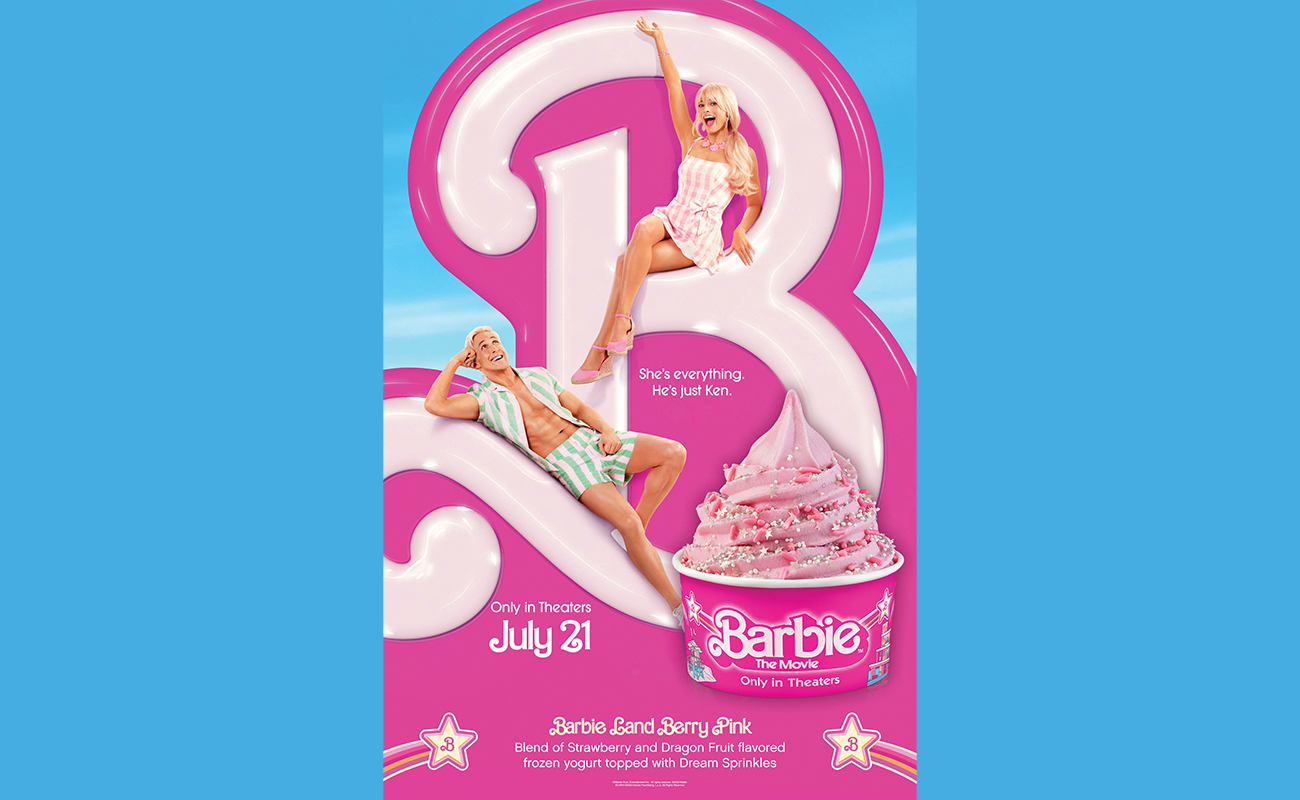 Cold Stone & Pinkberry x Barbie with product placement