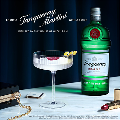 TANQUERAY – HOUSE OF GUCCI with Product placement