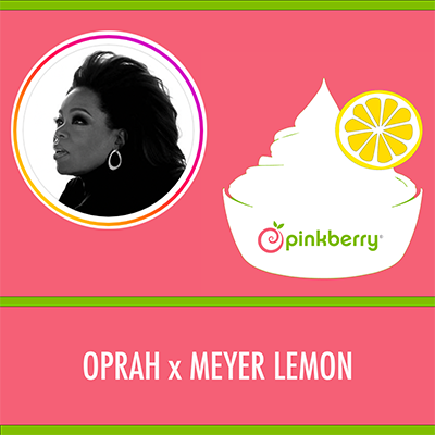 OPRAH PINKBERRY SEEDING with Product placement