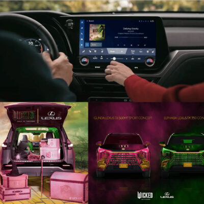 Lexus x Wicked with Product placement