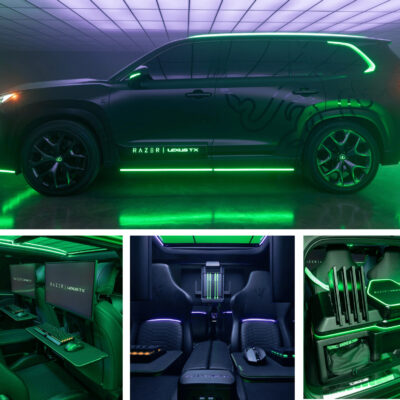 Lexus x Razer Gaming with Product placement