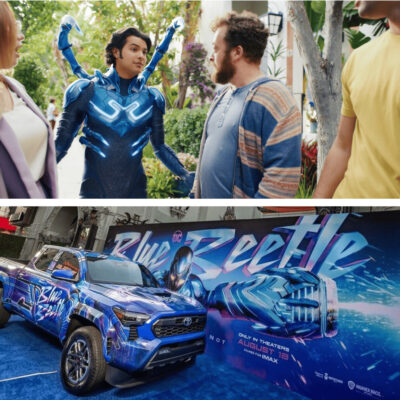 Toyota x Blue Beetle with Product placement