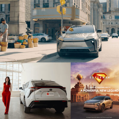 Toyota x Superman with Product placement